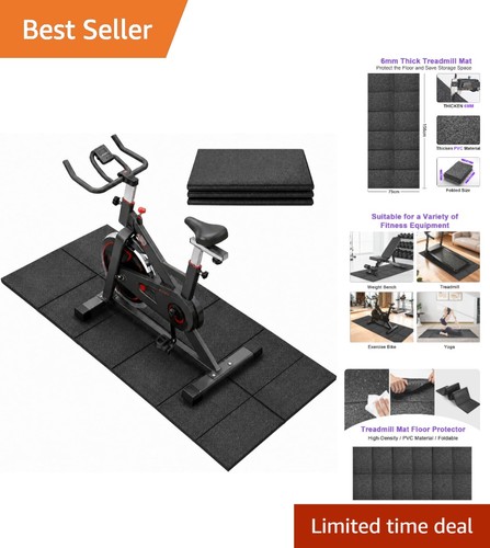 156x75cm pvc treadmill mat - treadmill,